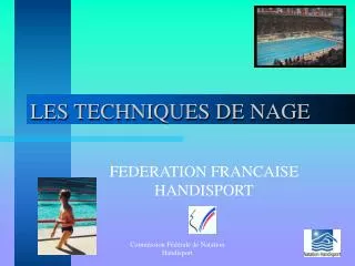 les techniques de nage