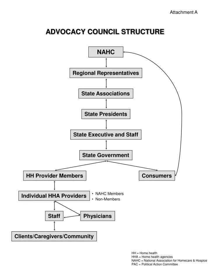 advocacy council structure