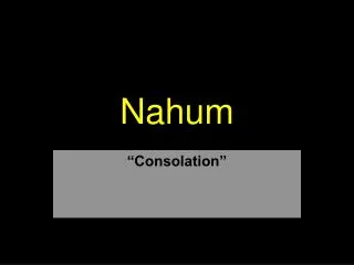 Nahum