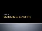 Multicultural Sensitivity - slide 1