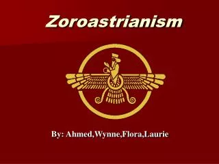 Zoroastrianism