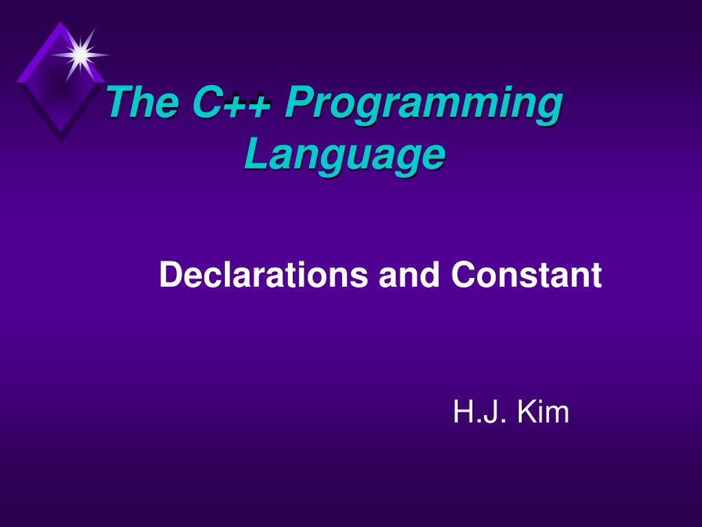 PPT - The C++ Programming Language PowerPoint Presentation, free ...