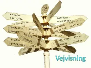 vejvisning