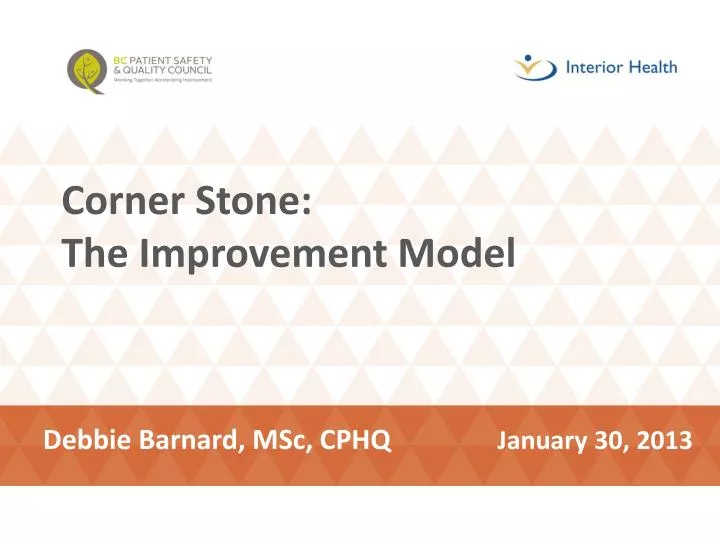 corner stone the improvement model