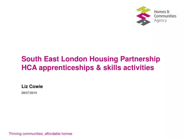 south east london housing partnership hca apprenticeships skills activities