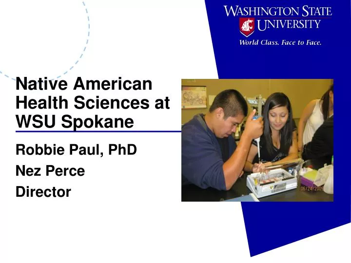 native american health sciences at wsu spokane