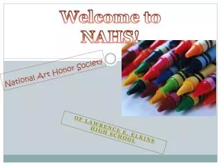 National Art Honor Society