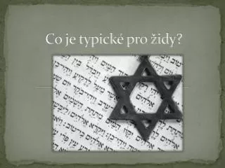 co je typick pro idy