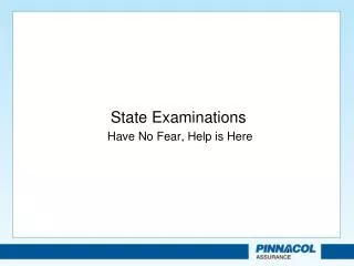 State Examinations