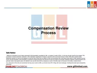 Compensation Review Process