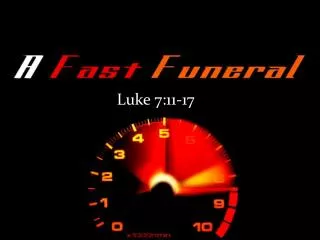 Luke 7:11-17
