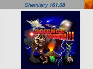 Chemistry 161.08
