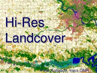 Hi-Res Landcover