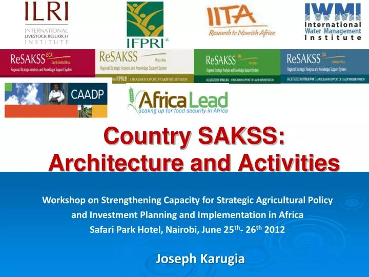 country sakss architecture and activities