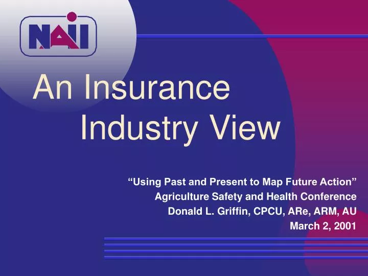 an insurance industry view