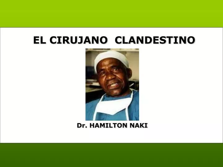 el cirujano clandestino