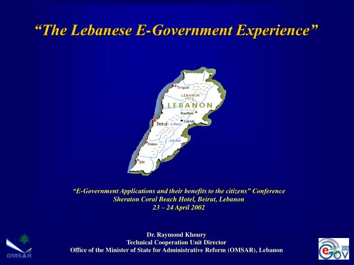 the lebanese e government experience