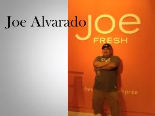 Joe Alvarado
