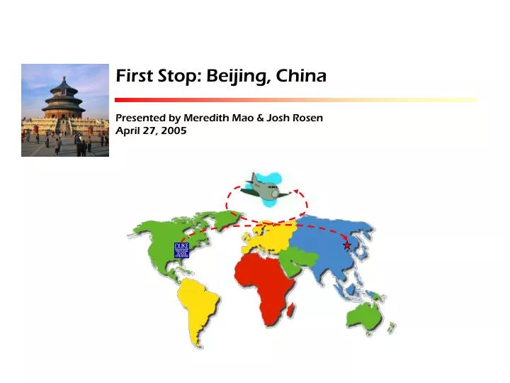 first stop beijing china