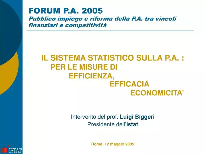 forum p a 2005 pubblico impiego e riforma della p a tra vincoli finanziari e competitivit