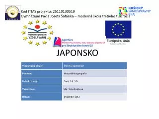 japonsko
