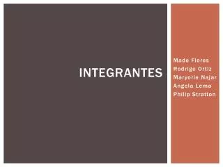 integrantes