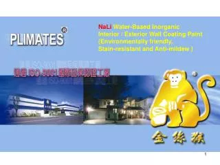 NaLi Water-Based Inorganic Interior / Exterior Wall Coating Paint (Environmentally friendly,