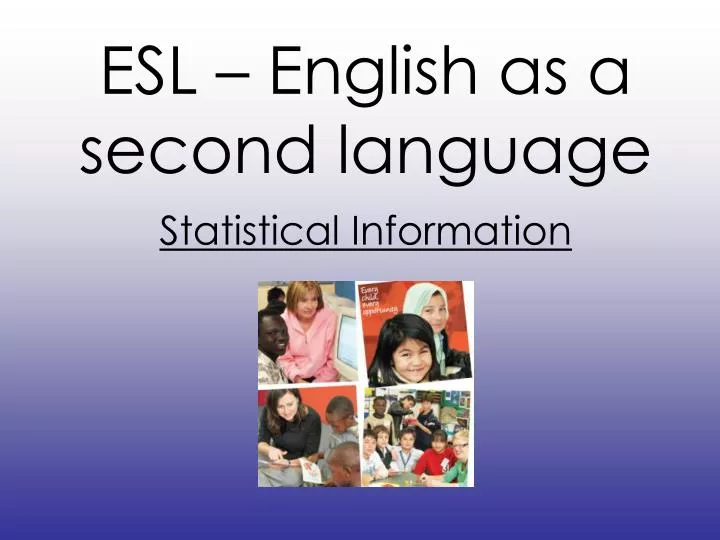 esl english as a second language