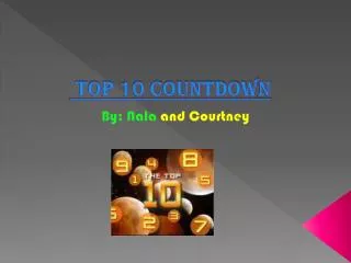 Top 10 Countdow n