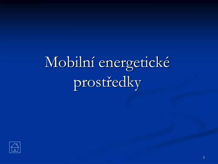 mobiln energetick prost edky