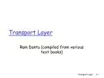 Transport Layer - slide 1