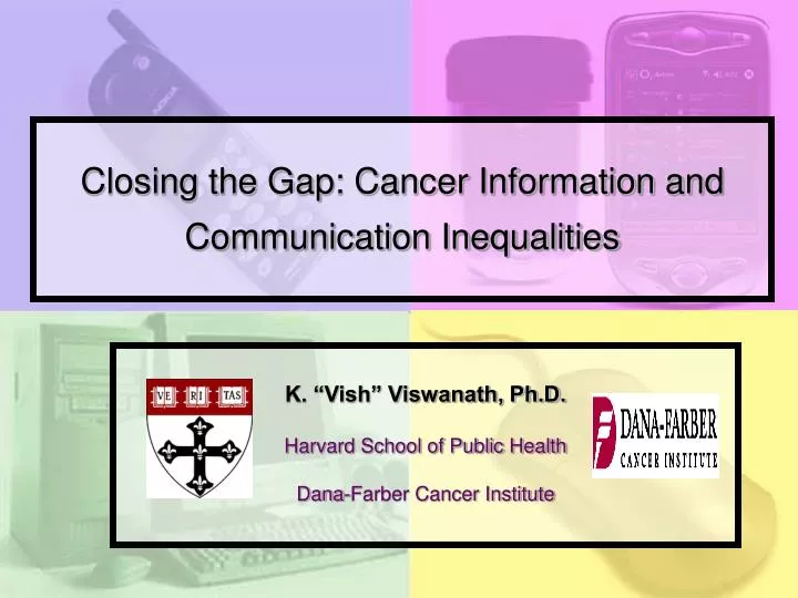 closing the gap cancer information and communication inequalities