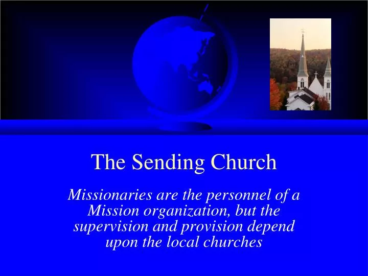 the sending church