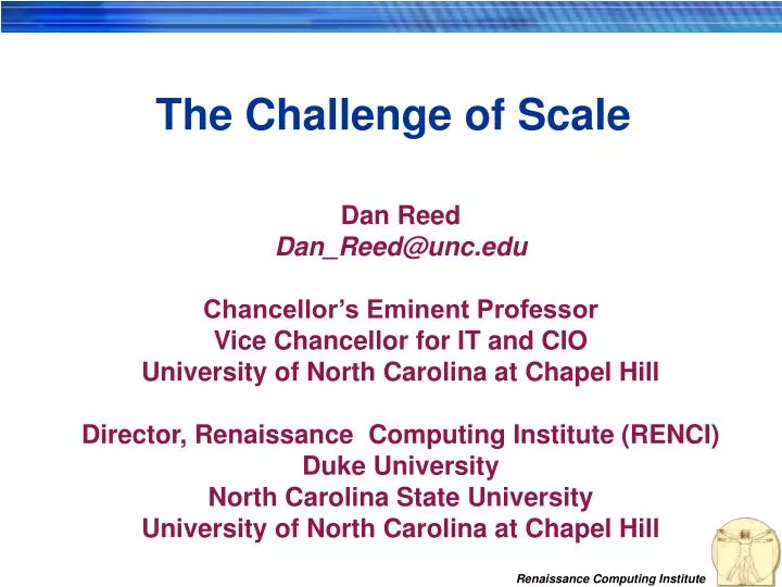 the challenge of scale
