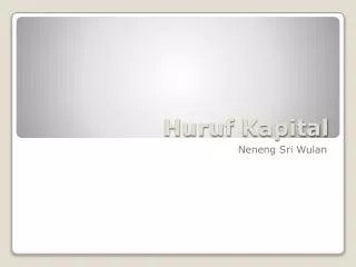 huruf kapital