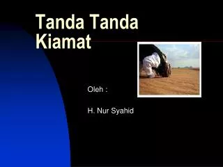 tanda tanda kiamat