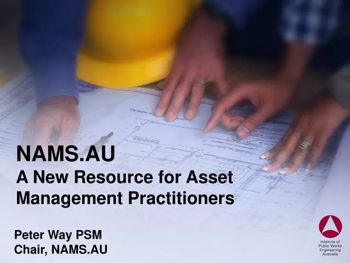 nams au a new resource for asset management practitioners