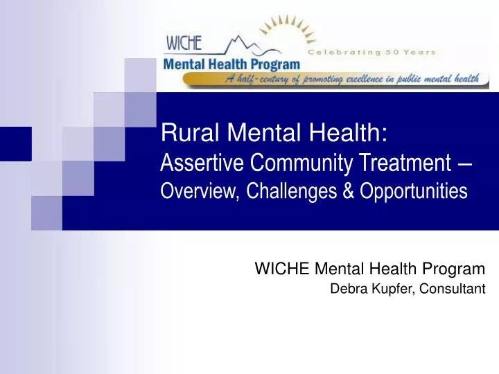 rural mental health assertive community treatment overview challenges opportunities