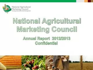 National Agricultural Marketing Council