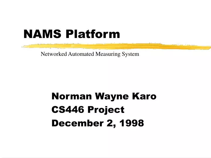 nams platform