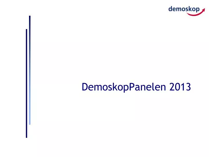 demoskoppanelen 2013