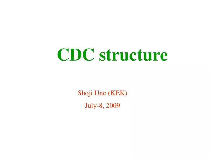 cdc structure