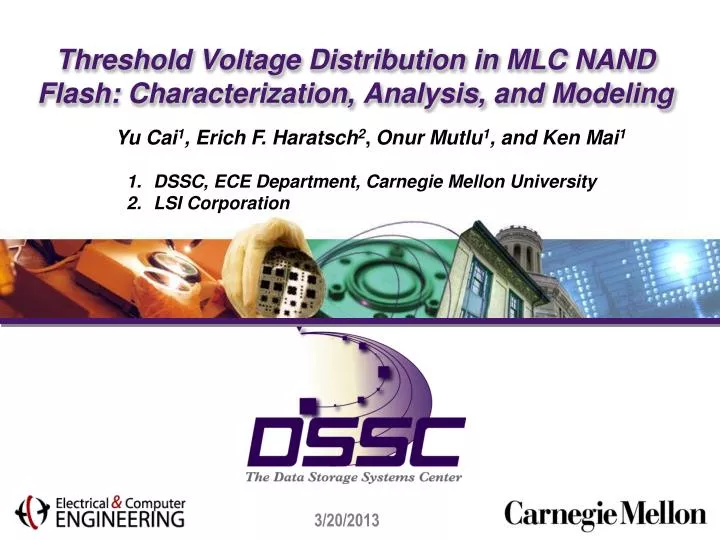 threshold voltage distribution in mlc nand flash characterization analysis and modeling