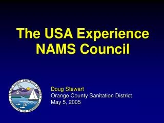 The USA Experience NAMS Council