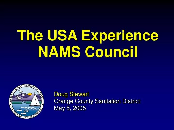 the usa experience nams council