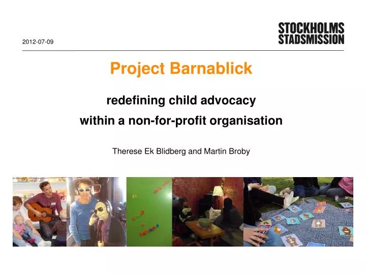 project barnablick redefining child advocacy within a non for profit organisation