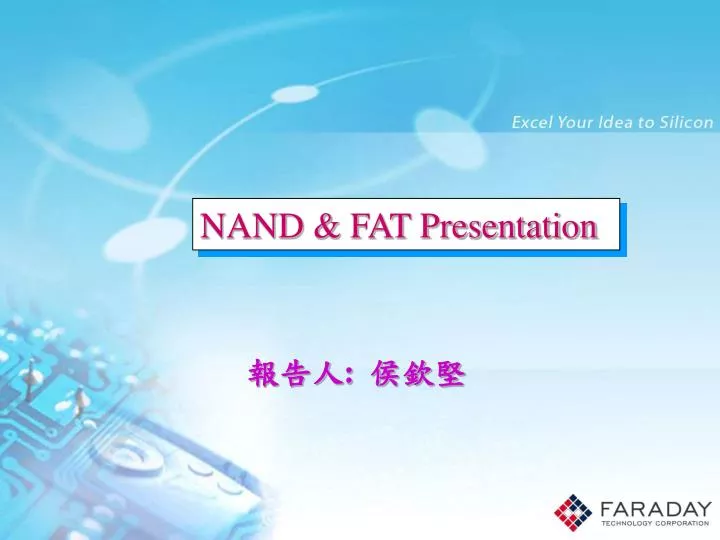 nand fat presentation