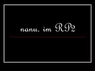 nanu im rp2
