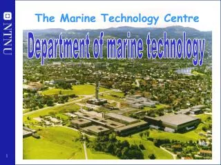 The Marine Technology Centre