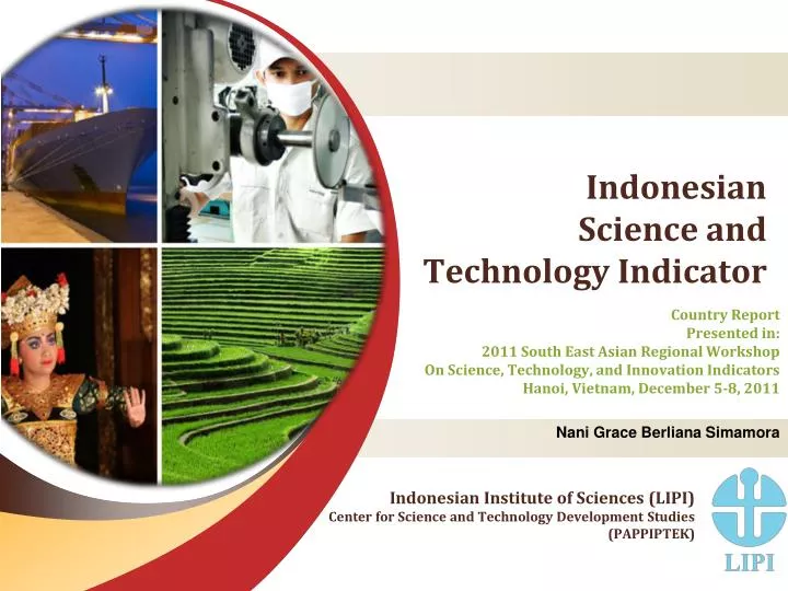 indonesian science and technology indicator